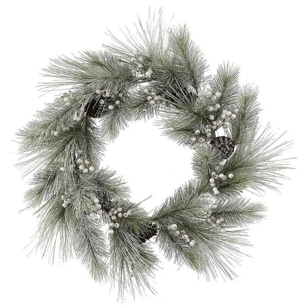 Vickerman Unlit Artificial Christmas Wreath (561294) 2 Vickerman Unlit Artificial Christmas Wreath (561294) - Image 2