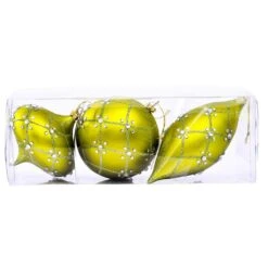 Vickerman Christmas Tree Ornament (Set Of 3) (620649)