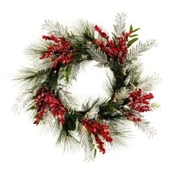 Vickerman Pre-Lit Artificial Christmas Wreath (676493)