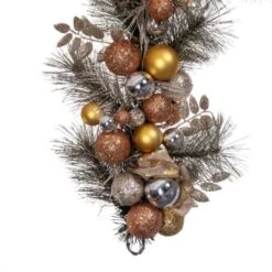 Vickerman Artificial Unlit Christmas Garland (676929) -Roman Sales Store 676929alittlefartherbutstillclosemd