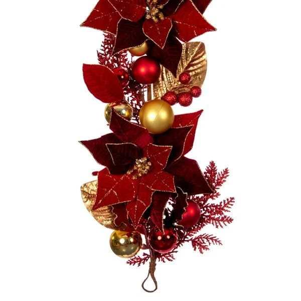Vickerman Unlit Christmas Garland (677179) 4 Vickerman Unlit Christmas Garland (677179) - Image 4
