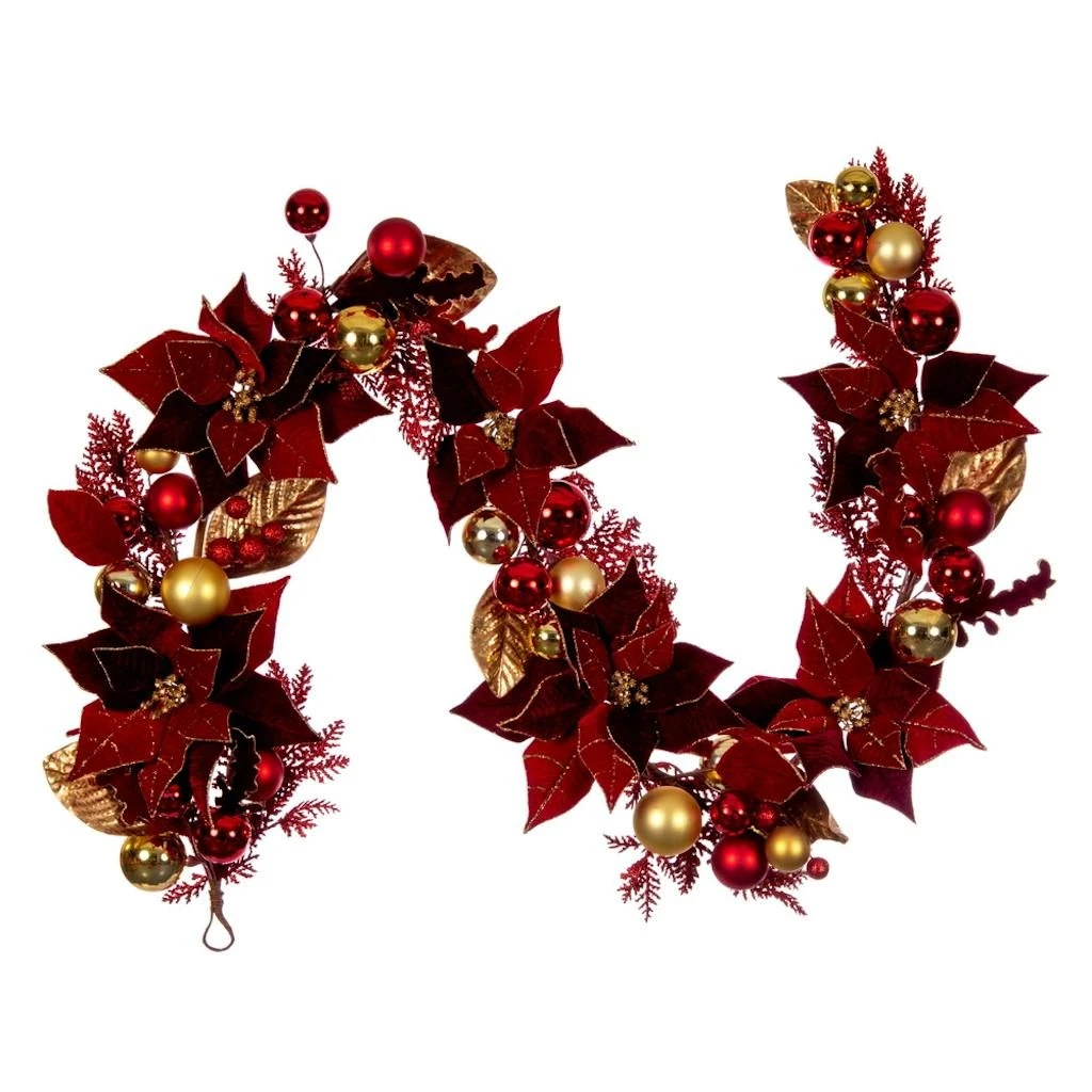 Vickerman Unlit Christmas Garland (677179) 1 Vickerman Unlit Christmas Garland (677179)