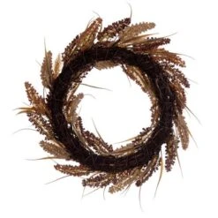 Vickerman Artificial Unlit Christmas Wreath (685235) -Roman Sales Store 685235backmd