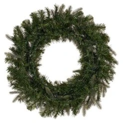 Vickerman Artificial Unlit Christmas Wreath (692363) -Roman Sales Store 692363backmd