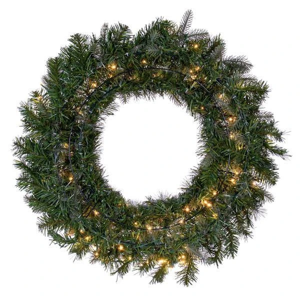 Vickerman Unlit Artificial Christmas Wreath (692431) 4 Vickerman Unlit Artificial Christmas Wreath (692431) - Image 4