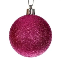 Vickerman Christmas Tree Ornament (24 Pack) (693957) -Roman Sales Store 693957glittermd