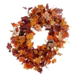 Vickerman Artificial Unlit Christmas Wreath (695258) -Roman Sales Store 695258anglemd