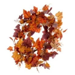 Vickerman Artificial Unlit Christmas Wreath Candle Ring (695265) -Roman Sales Store 695265anglemd