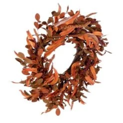 Vickerman Artificial Unlit Christmas Wreath (695296) -Roman Sales Store 695296anglemd