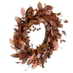 Vickerman Artificial Unlit Christmas Wreath (695326) -Roman Sales Store 695326anglemd