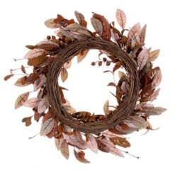 Vickerman Artificial Unlit Christmas Wreath (695326) -Roman Sales Store 695326backmd