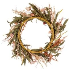 Vickerman Artificial Unlit Christmas Wreath (695524) -Roman Sales Store 695487backmd