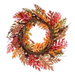Vickerman Artificial Unlit Christmas Wreath (695555) -Roman Sales Store 695555backmd