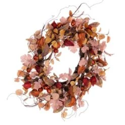 Vickerman Artificial Unlit Christmas Wreath (712467) -Roman Sales Store 712467anglemd