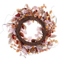 Vickerman Artificial Unlit Christmas Wreath (712467) -Roman Sales Store 712467backmd