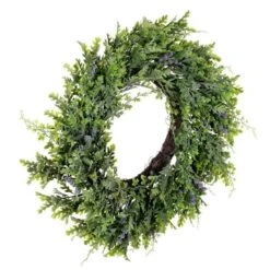 Vickerman Artificial Unlit Christmas Wreath (717424) -Roman Sales Store 717424anglemd
