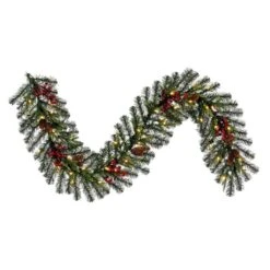 Vickerman Artificial Unlit Artificial Christmas Garland (718339)