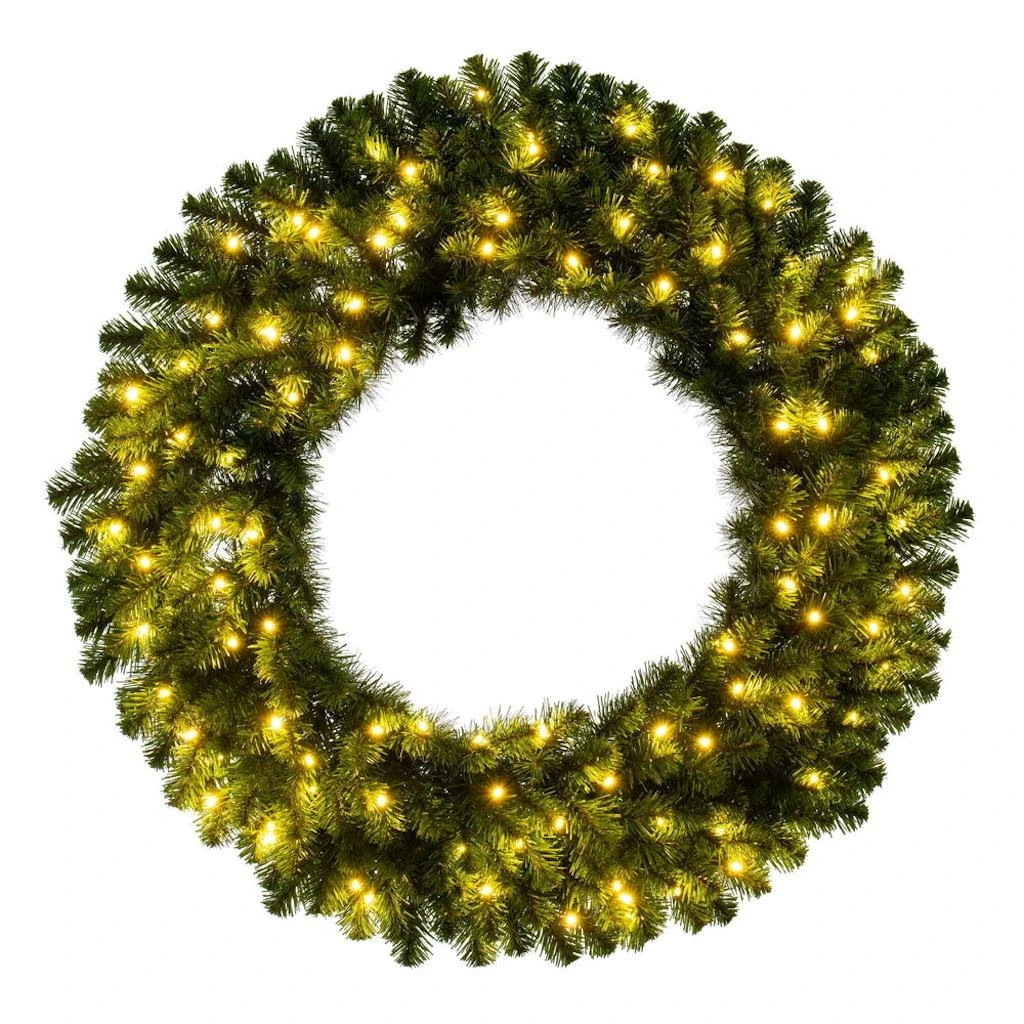 Vickerman Prelit Artificial Christmas Wreath (725795) 1 Vickerman Prelit Artificial Christmas Wreath (725795)