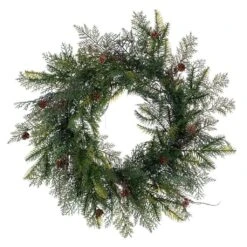 Vickerman Unlit Artificial Christmas Wreath (726211)