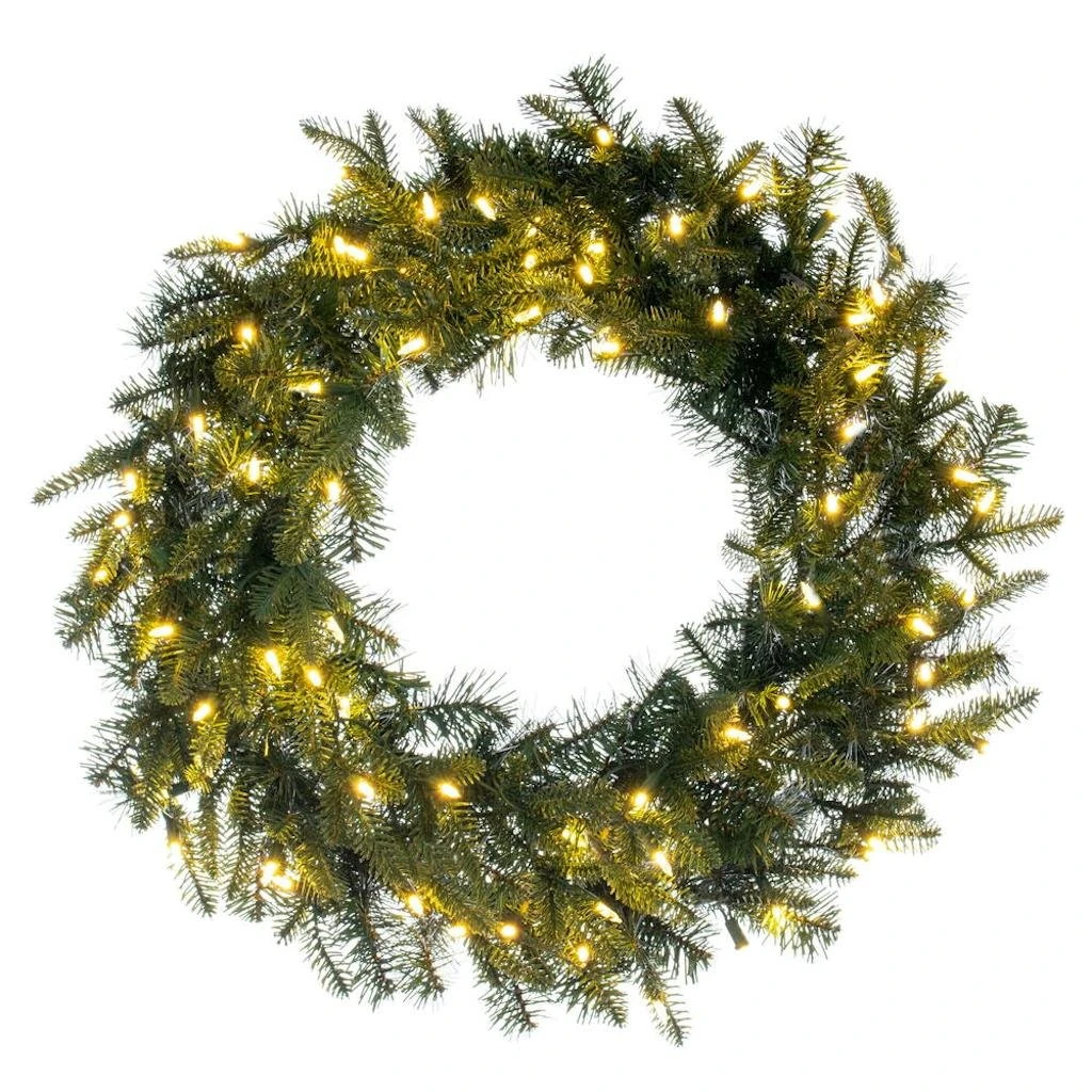 Vickerman Prelit Artificial Christmas Wreath (727669) 1 Vickerman Prelit Artificial Christmas Wreath (727669)